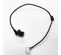 Fleshy Leaf DC Power Jack Socket Wiring Harness Cable Replacement for Dell Inspiron 17 7000 7737 Series 8DK8R P24E001 P24E002 50.48L04.001
