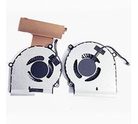 Fleshy Leaf New CPU+GPU Cooling Fan Replacement for HP OMEN 15-DC Series L30203-001 L30204-001 TPN-Q211