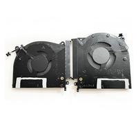 Fleshy Leaf Replacement CPU+GPU Cooling Fan for Dell Alienware M15 R2 (GTX1660TI) 2019H N18E P87F Gaming Laptop DFS2001051R0T DFS5M325063B1P FLHS FLHR DC5V