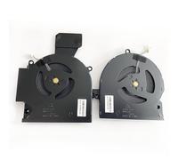 Fleshy Leaf Replacement CPU+GPU Cooling Fan for HP OMEN 16-B 16-C TPN-Q265 TPN-Q267 12V Series M75487-001 ND8CC02-20K25 M75488-001 ND8CC02-20K26