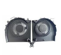 Fleshy Leaf Replacement CPU + GPU Cooling Fan for Lenovo Legion R9000P Y9000P 2023 Legion Pro 5 16IRX8 82WK Pro 5 16ARX8 DC12V Series 5H40S20807 5H40S20808 DFSCL12E16486Y FQK9 DFSCL12E06486Y FQK8