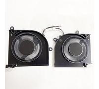 Fleshy Leaf Replacement CPU+GPU Cooling Fan for MSI Stealth 15M A11UEK 15M A11UEK-009 15M A11UEK-280 15M-A11UEKV 15M-A11SEK 15M-A11SDK MS-1562 MS-1563 DC 5V 1A Series BS5405HS-U4X BS5405HS-U4W