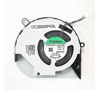 Fleshy Leaf Replacement Processor Cooler CPU Cooling Fan for Dell Precision 3550 3540 M3540 Laitude 5510 Series EG50040S1-CH30-S9A DC28000NJSL 0G8RWX 06T7HN