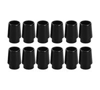 Flessngow 12Pcs Golf Ferrules Compatible with Irons 0.355 Inch Tip Irons Shaft Golf Club Shafts Sleeve Adapter