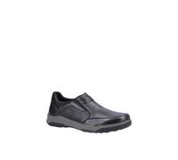 Hush Puppies Men's Fletcher Moccasin, Black, 10 UK
