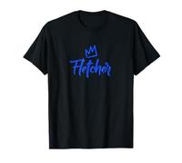 Fletcher the King / Blue Crown for Men Called Fletcher T-Shirt
