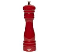 Fletchers' Mill Federal Pepper Mill, Cinnabar - 8 Inch, Adjustable Coarseness Fine to Coarse, Made in U.S.A.