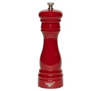 Fletchers' Mill Federal Salt Mill, Cinnabar - 6 Inch, Adjustable Coarseness Fine to Coarse, Made in U.S.A.