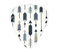 Fletching-Arrows 12 Pack Guitar Picks With 3 Thicknesses And Storage Box, Abs Plectrums For Electric Bass Guitar Players