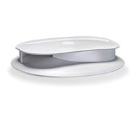 Flettner Low Profile Vent Slimline Van Wind Driven Rotating Roof Vent - White - 252mm Diameter - 58mm Height - Internal Shutter Control