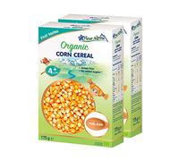 Fleur Alpine Baby Food Organic Corn Baby Cereal Pack of 2 Baby Porridge Delicious Breakfast Meals Nutritious and Instant Gluten Free Porridge 4+ Months with No Added Sugars 2x7 Servings, 8.0 ounces