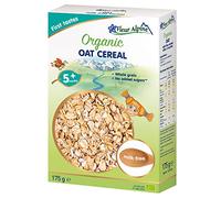 FLEUR ALPINE Organic Oat Baby Cereal Dairy Free - Yummy Baby Porridge for Deliciously Smooth Breakfast Meals | Nutritious and Easy To Make Cereal 5+ Months with No Added Sugars | 7 Servings