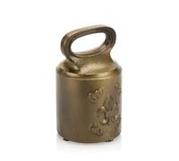 Fleur-de-lis Door Stop (Antique Brass)