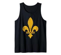 Fleur De Lis, New Orleans, Mardi Gras, Cajun, NOLA Tank Top