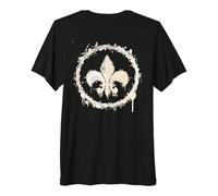 Fleur de Lis Shirt Men & Women Gothic Grunge Lily Symbol Premium T-Shirt