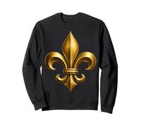 Fleur-De-Lys Classic French Heraldic Emblem Sweatshirt