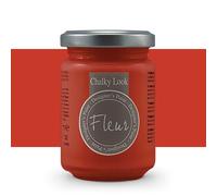 Fleur : Designer's Paint : Chalky Look : 130ml : F27 Tomato Red