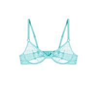 Fleur Du Mal Le Stretch lace demi bra - Green 32A-32B-32C-32D-32DD-32F-32G-38F