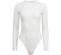 Fleur Du Mal organic cotton-blend bodysuit - Neutrals S-M-L-XL