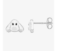 Fleur Kids Sterling Silver Dog Stud Earrings AZE291204