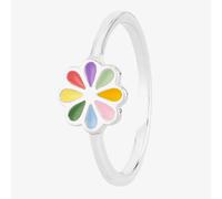 Fleur Kids Sterling Silver Multicolour Flower Ring AZR146804 44