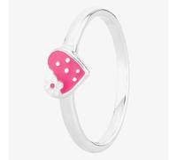 Fleur Kids Sterling Silver Red Strawberry Heart Ring AZR216004 46