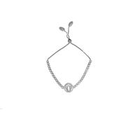 Fleura Women’s 925 Sterling Silver Angel Wings Tennis Bracelet with Cubic Zirconia - Elegant Jewellery Gift Boxed