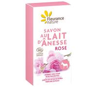 Fleurance Nature Donkey Milk Soap Rose Organic 100g