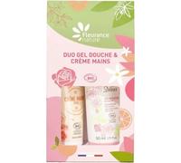 Fleurance Nature Duo Gel Douche et Crème Mains Rose 2 Pieces