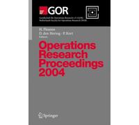 Fleuren - Operations Research Proceedings 2004 Selected Papers of th - P555z