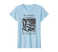 Fleuri la beauté de la nature Paris 1978 Flower T-Shirt