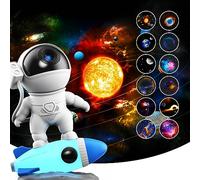 FLEVO Star Projector, Planetarium Light Galaxy Projector,Sky Light Living Room Decor,4K Replaceable 13 HD Galaxy Discs,Timed Starry Night Light Projector for Kids,Home Theater,Ceiling,Room Decoration