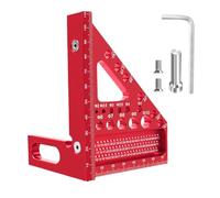 Flewdart 3D Carpenter Square Carpenter's Square Carpenter's Square Carpenter Square Tracing Tool Mitre Angle 22.5/30/45/60/67/75/90 Degrees for Carpenters, Engineers