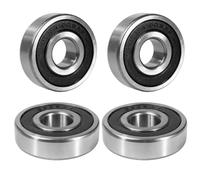Flewdart 4pcs 6303 2RS roulement a bille 17x47x14mm, 6303-2RS 6303RS Scellés Carbone Acier pour Machines et Outils (6303RS 4pcs)