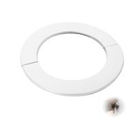 Flewdart Stove Pipe Rosette Chimney 110mm, 11cm Diameter Pipe Rosette Cover Stainless Steel Self-Adhesive Heat Resistant 114 x 156x 5mm (110mm 1pcs)