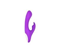 Flex 10 Function Bendable Rabbit Vibrator Loving Joy Purple One Size