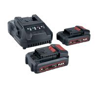 FLEX 18v 2.5ah Battery Bundle P-Set 22 Q/BS Power 22 Q 491357 / 532750