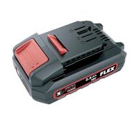 Flex - 2,5 Ah Li-Ion Rechargeable Battery Pack 18 V, Includes 1 x 2,5 Ah Battery - 532732 - With Electronic Management System, Integrated Charge and Discharge Protection - Work Tools