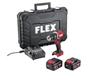 Flex 2-Speed Cordless Impact Drill (PD 2G 18-EC LD 55 TC, 2 Speeds, EMS, Brushless Motor, Ergonomic Handle, LED Lighting, Craftsman, Hand Tool) 534914