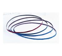 Flex 303631 Sanding Belt Zircoflex (10 Pieces, 533 x 4 mm, Grain P 220, Made of Self-Sharpening Zircon Corundum, for Steel/Stainless Steel Surfaces, Sanding Tool) 303.631