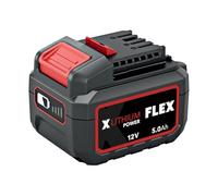 FLEX 531690 Li-ion 12V 5.0Ah Battery Pack Tool Battery with Charge Indicator EMS Protection and Dust/Splash Protection