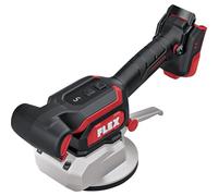 Flex 535424 Battery Tile Vibrator TV 18-EC C (18 V, Diameter 120 mm Vibration Plate, Brushless Motor, EMS, LED Battery Indicator, Ergonomic, Without Battery/Charger, Tile Vibrator)