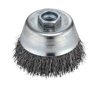 Flex A124.516 Brush para Recipientes, 0.3 mm Ondulado, M 14, 60 O for DIYers & Professionals, Built for Repair, Installation and Workshop tasks, 0.3 mm
