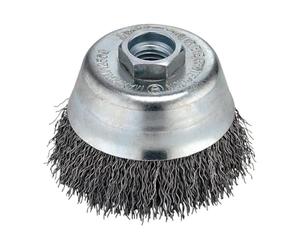 Flex A124.516 Brush para Recipientes, 0.3 mm Ondulado, M 14, 60 O for DIYers & Professionals, Built for Repair, Installation and Workshop tasks, 0.3 mm