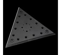 Flex A472.611 Plato Sandpaperdor De Velcro Triangular Sp-t 290x290 for DIYers & Professionals, Made for Cutting and Finishing Jobs, Size 290