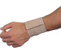 Flex Aid Wrist Support Wrap- Elastic Support with Loop- Wrist Brace for Carpal Tunnel, Arthritis, Tendonitis, Exercise, Weight Lifting, Calisthenics and More- One Size