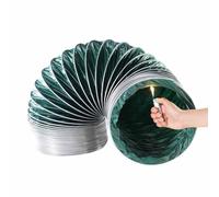 Flex Air Ducting, Flexible Dryer Vent Hose for Ventilation, Flame Retardant, 2 Clamps Included, Ideal for Heating, Cooling, Ventilation(Dia-220mm/8.66",7.9m/25.91ft)