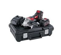 FLEX Aktion 530496 Cordless Angle Grinder L 125 18.0-EC LD / 5.0 Set (Grip Circumference 147 mm, Weight 1.47 kg, 2 x 18 V / 5.0 Ah Batteries)
