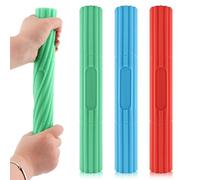 Flex Bar for Tennis & Golfers Elbow Therapy - 3 Resistance Levels, Relieve Tendonitis, Wrist & Forearm Pain, Improve Grip Strength | 3-Pack Physical Therapy Bar for Athletes, Rehab & Home Use