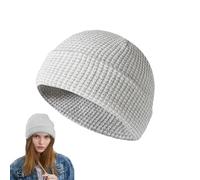 Flex Beanie 2.0, 2024 New Flex Beanie 2.0 - Unisex, Weflexus Reflective Beanie, for Winter Night Walks, White, One Size